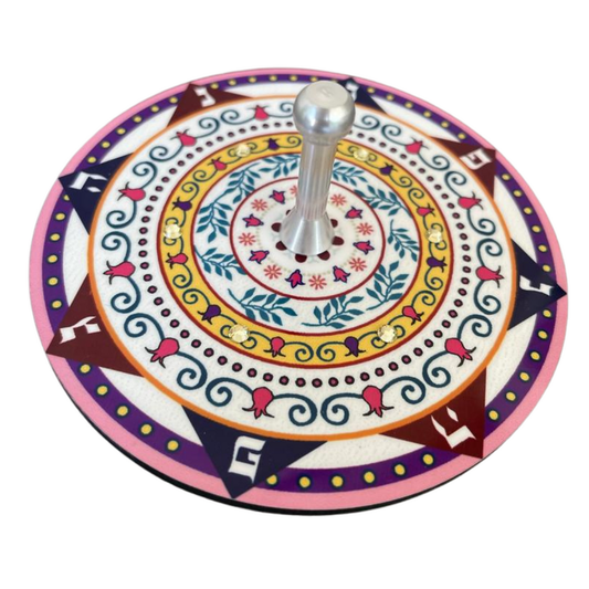 Aluminum Dreidel Planted Tree