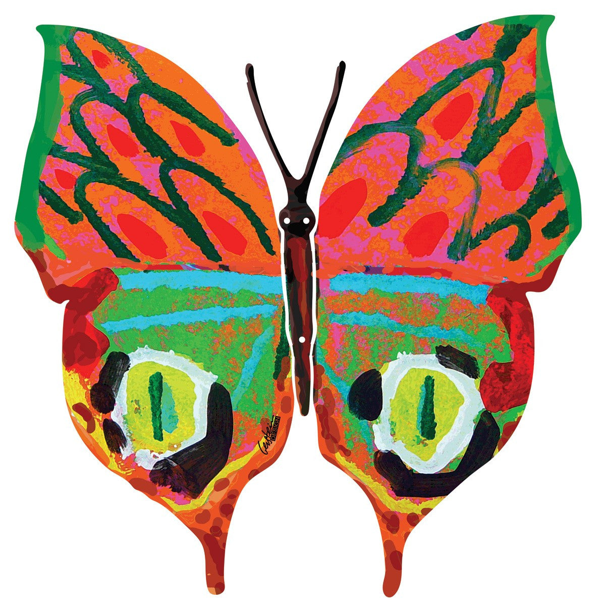 Merav Butterfly Sculpture