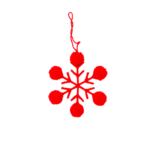 Rice Dk Christmas Snowflake Decorations