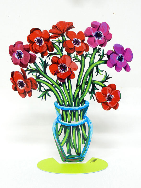 David Gerstein | Poppies Vase - Small