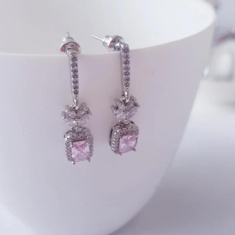 Drop Citron Marquees Earrings