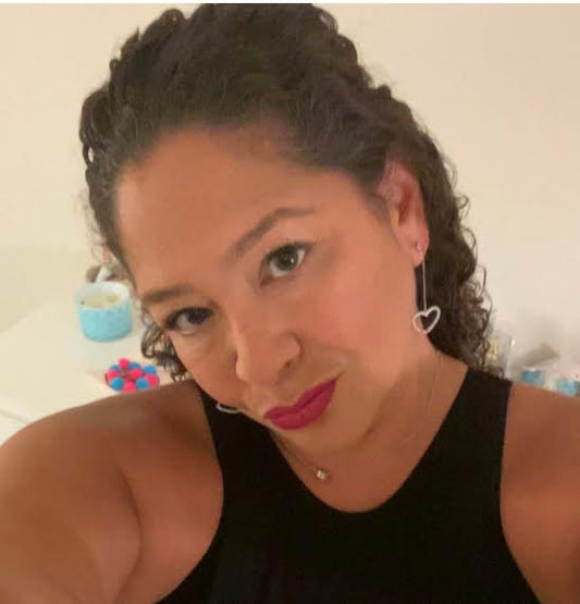 Heart Shape Drop Crystal Earrings