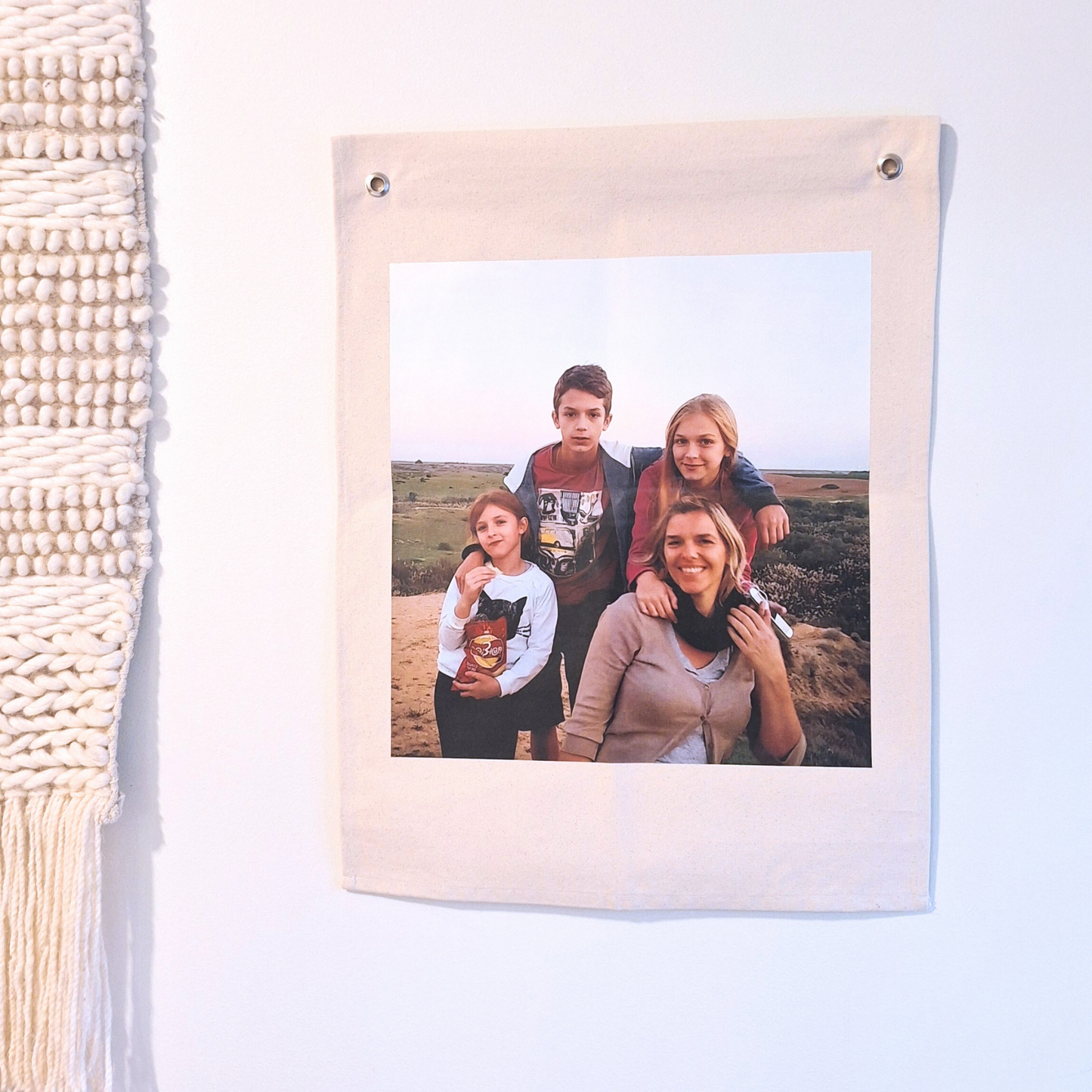 Personalized Photo Canvas Banner