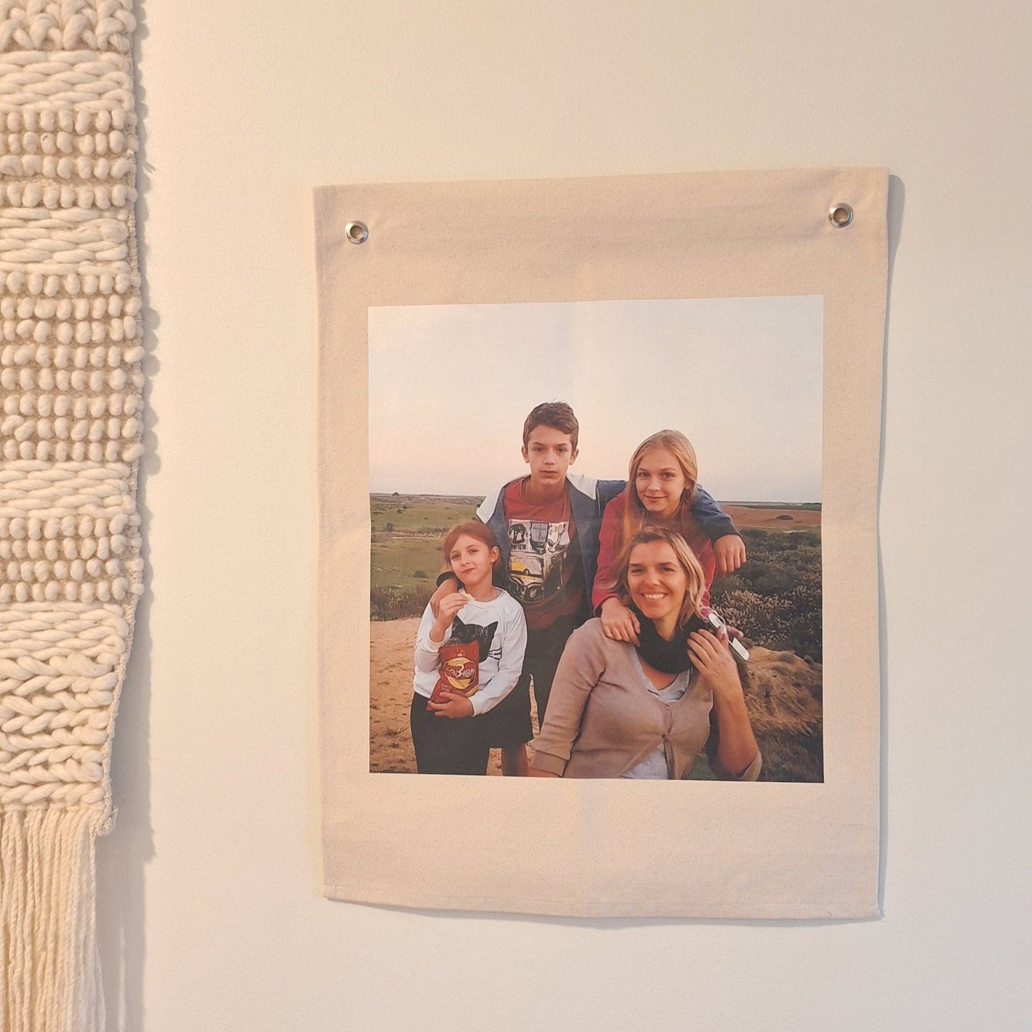 Personalized Photo Canvas Banner