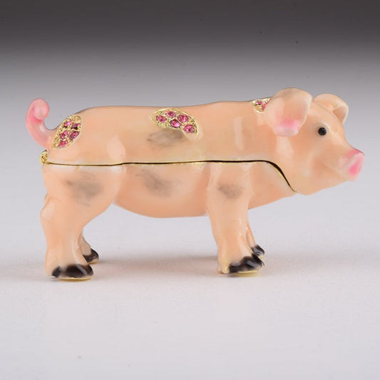 Pink Pig - trinket box Decor with Unique Design