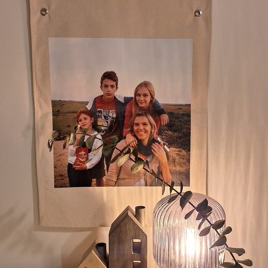 Personalized Photo Canvas Banner