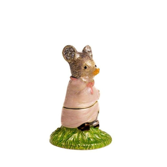 Baby Girl Mouse - trinket box Decor with Unique Design