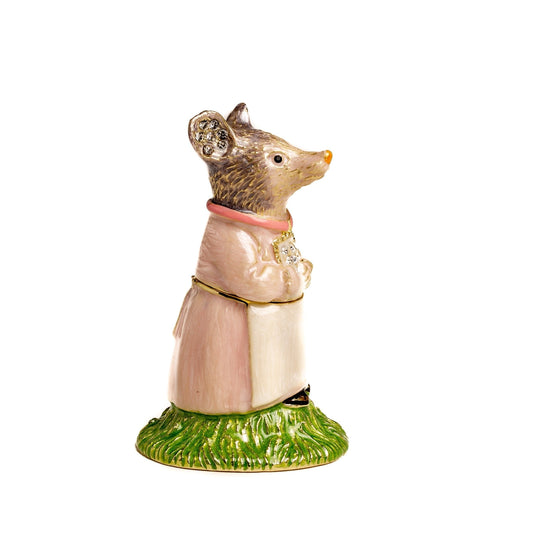 Mother Mouse - trinket box Decor with Unique Design