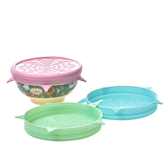 Rice DK Silicone Lid for Medium Bowl in Assorted Colors