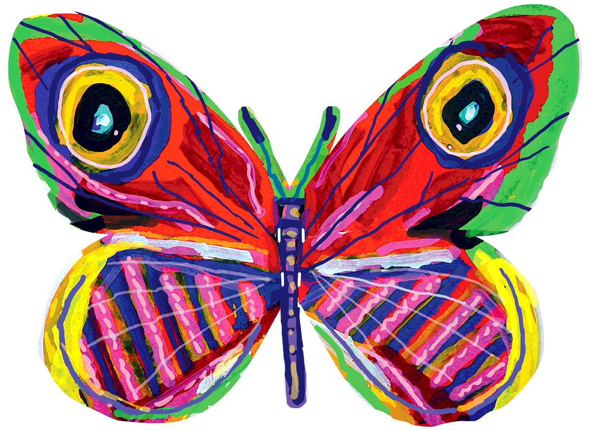 Alona butterfly sculpture side B