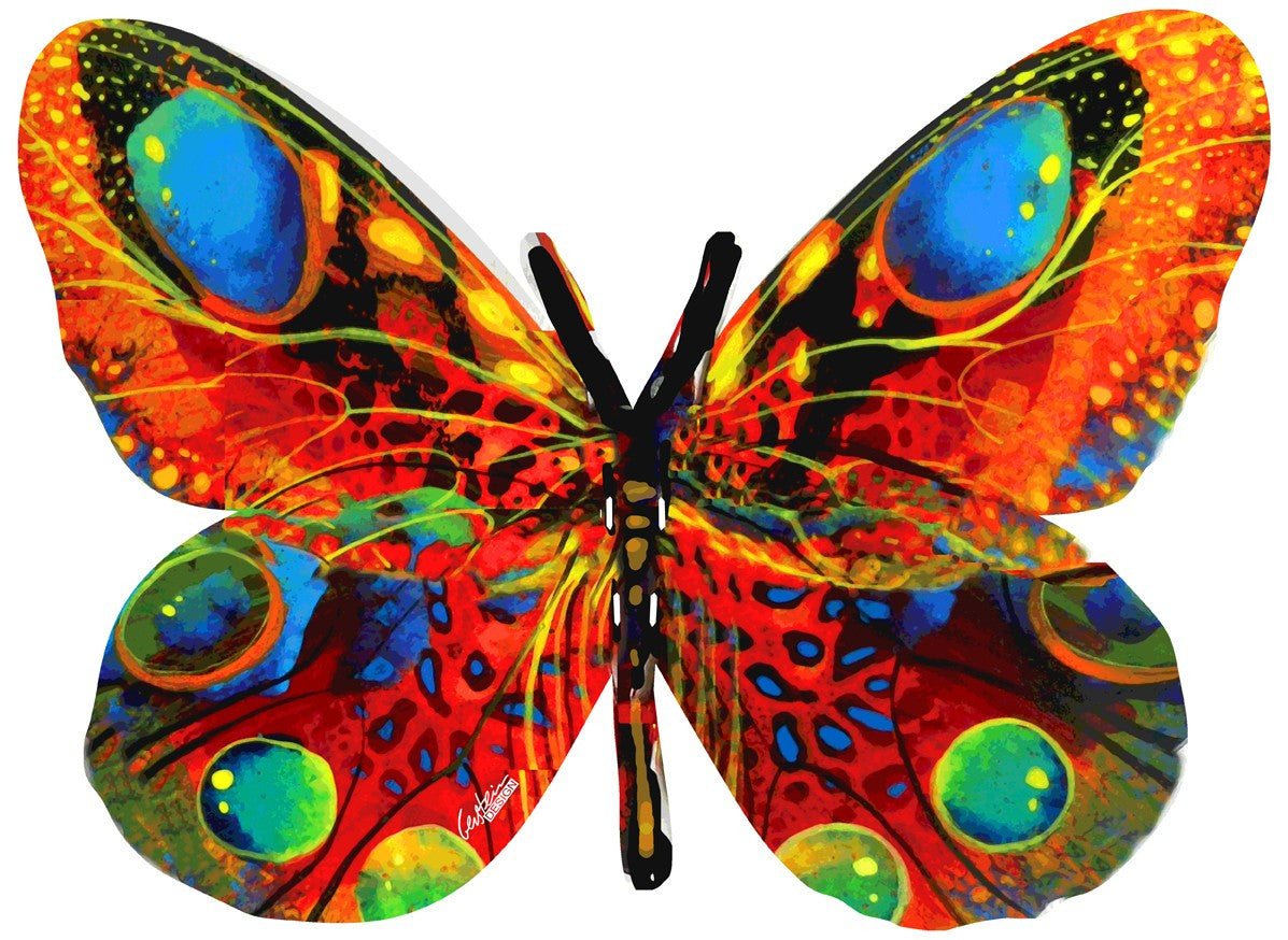 Alona butterfly sculpture