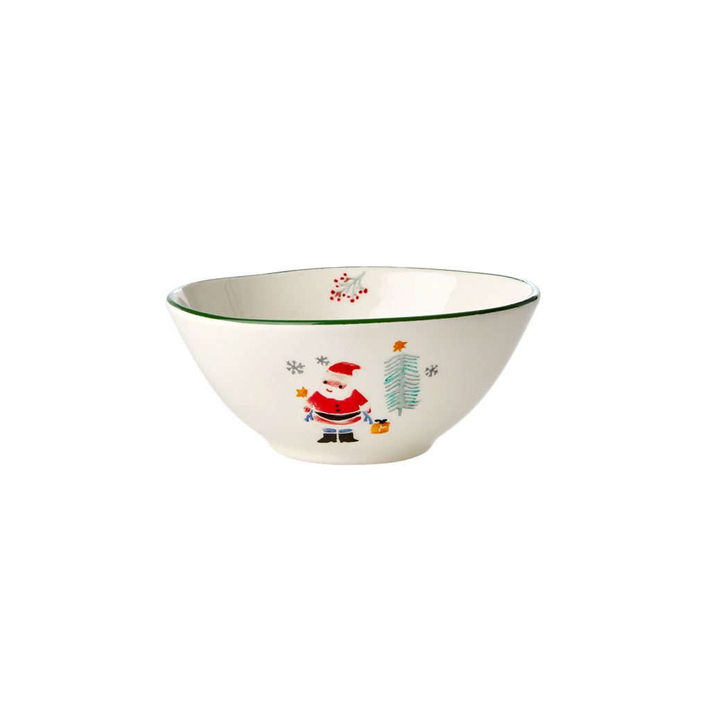 Rice DK Ceramic Bowl with Santa Claus