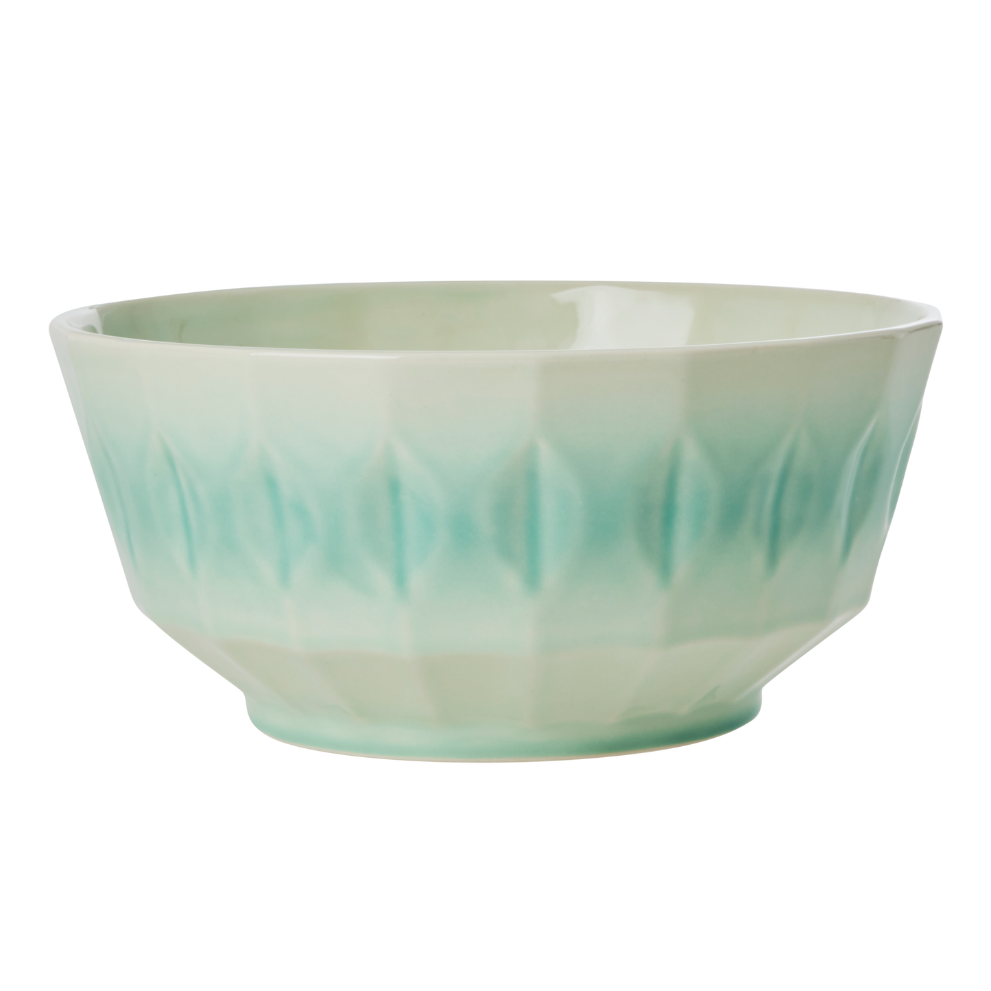 Ceramic Salad Bowl - Aqua - Rice By Rice