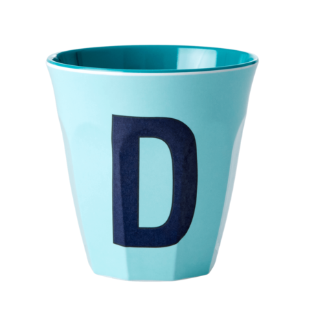 Rice DK Blue Shades Alphabet Cups