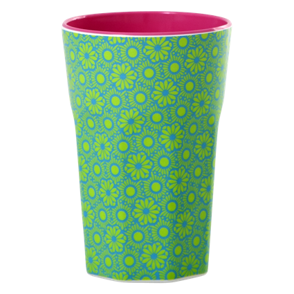Rice DK Melamine Two Tone Latte Cup - Green