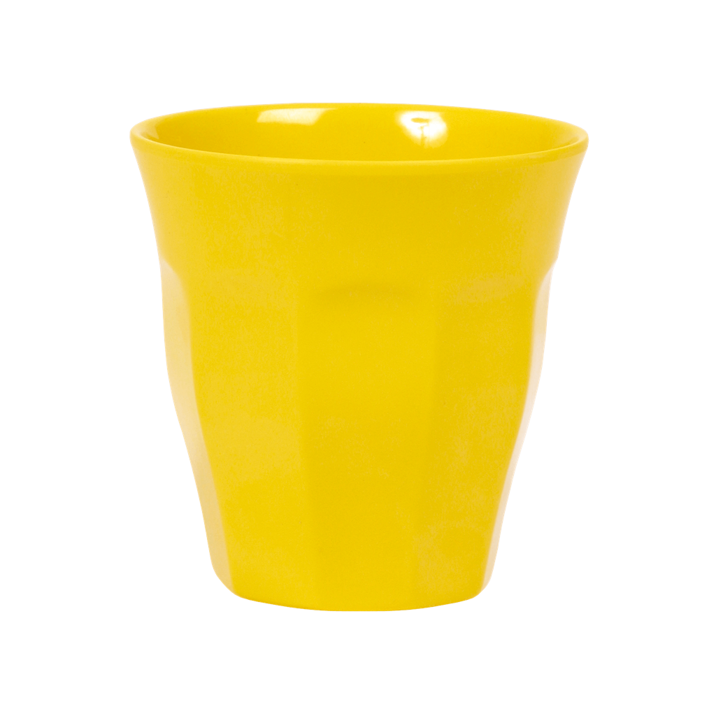 Set of 2 Rice DK Yellow Melamine Cups