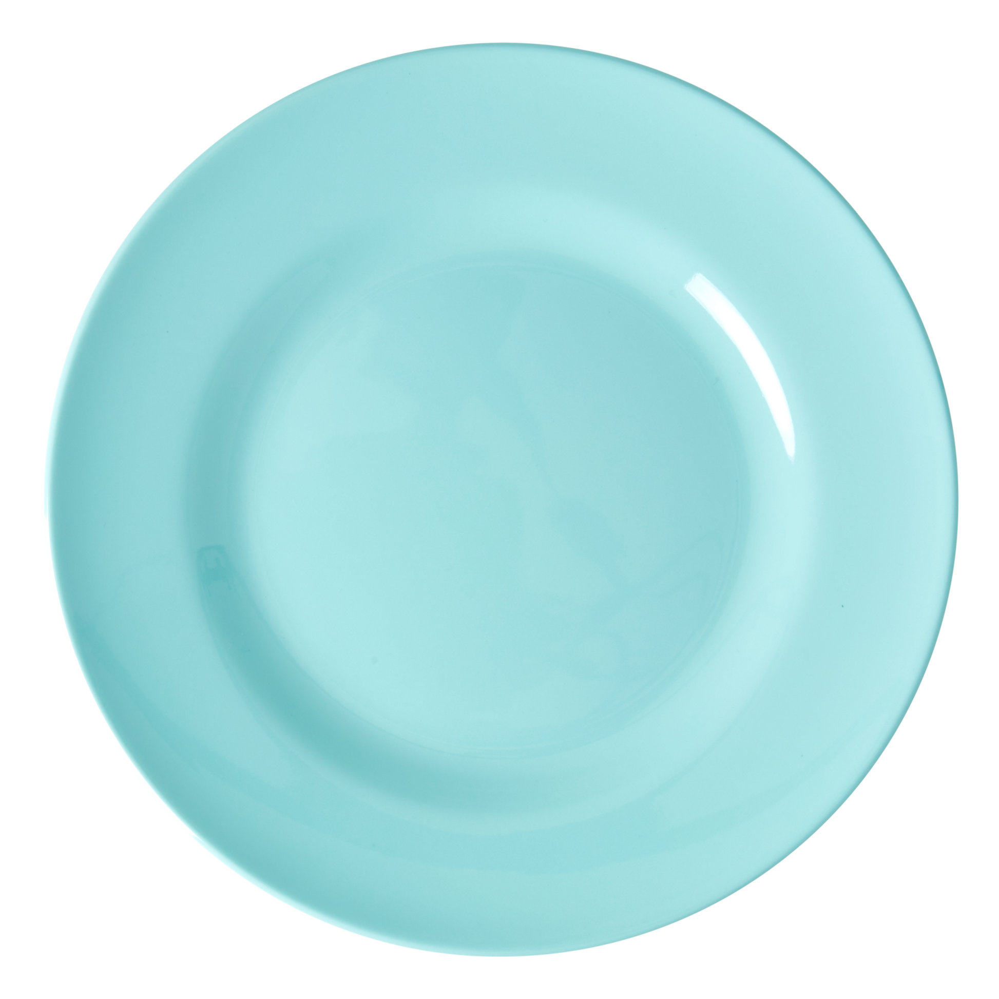 Melamine Dinner Plates in Assorted 'YIPPIE YIPPIE YEAH' Colors - Set of 6 pcs. - Rice By Rice