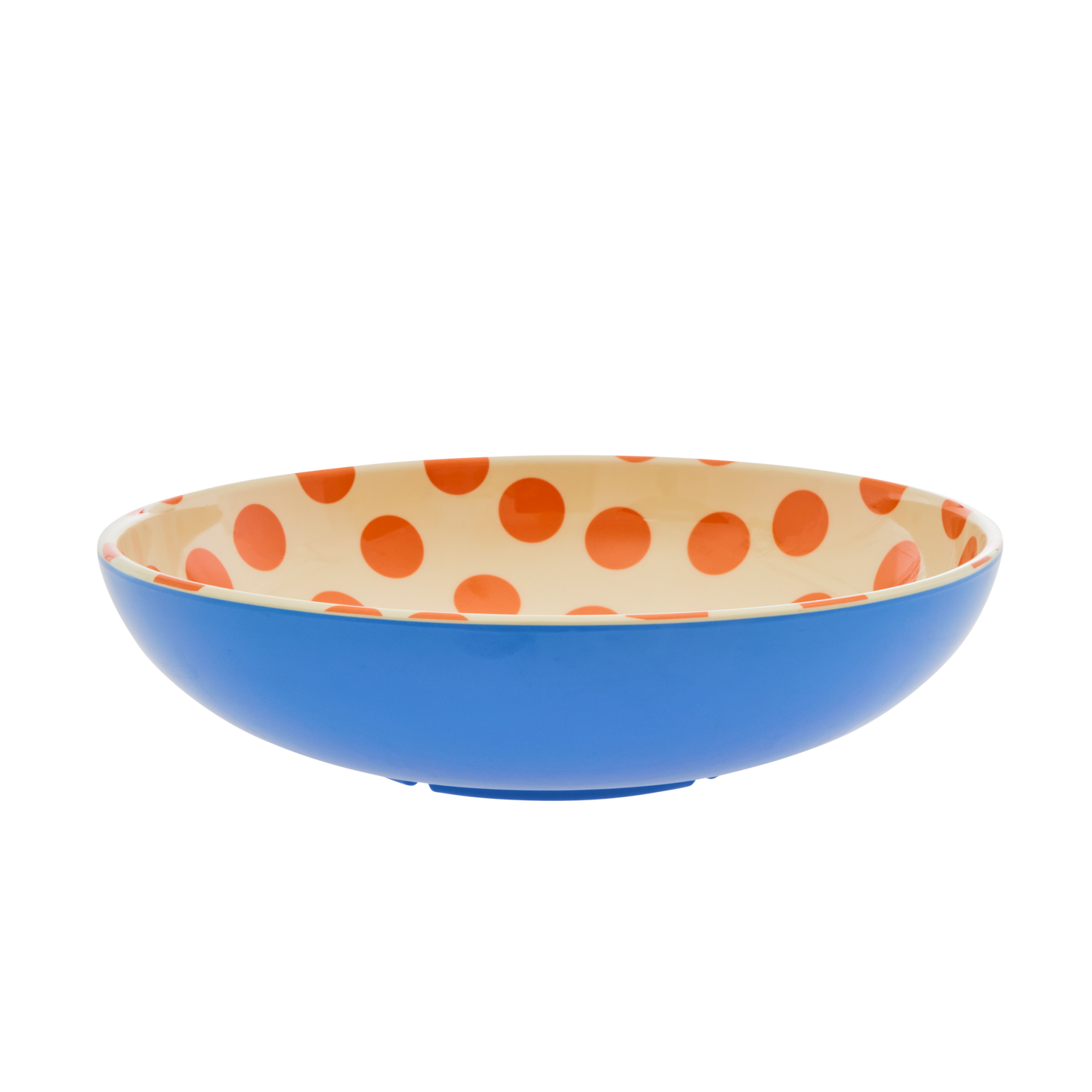 Large Melamine Salad Bowl - Orange - Rice By Rice