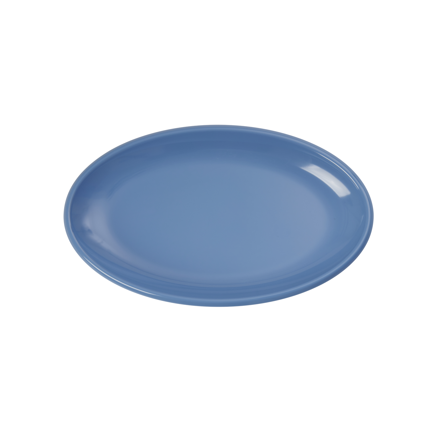 Small Melamine Serving Dish - Dusty Blue - Rice By Rice