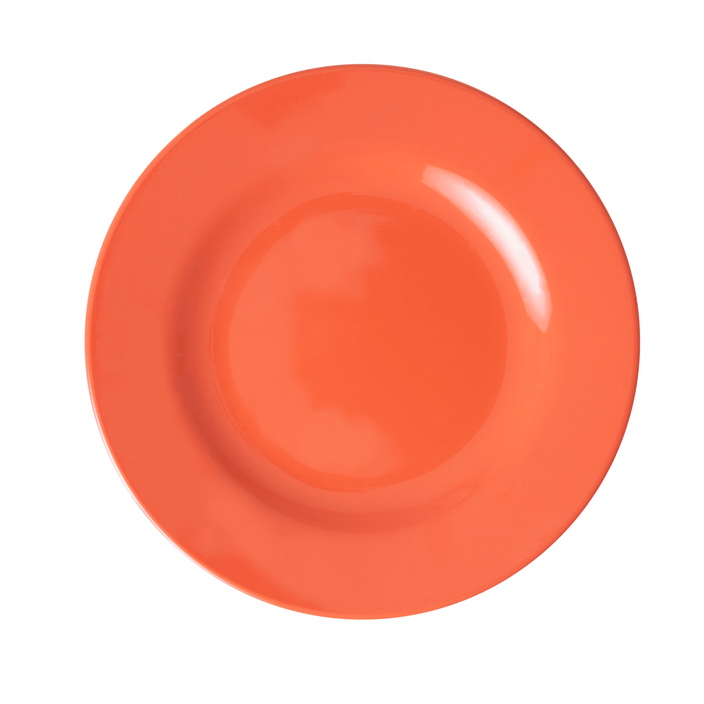Melamine Lunch Plate | Orange - Rice By Rice
