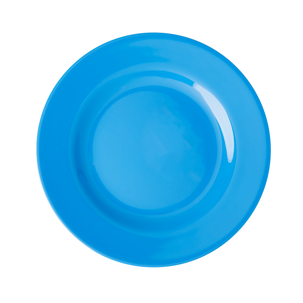 Melamine Lunch Plate | Sky Blue - Rice By Rice