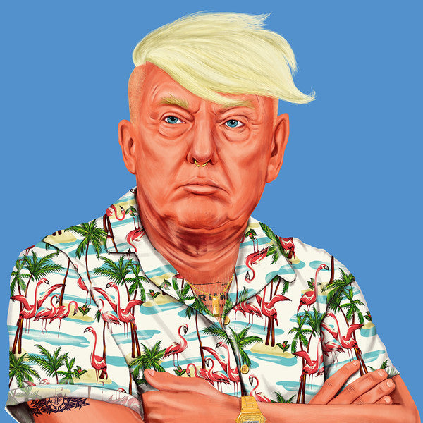Hipstory | Donald Trump Wall Poster