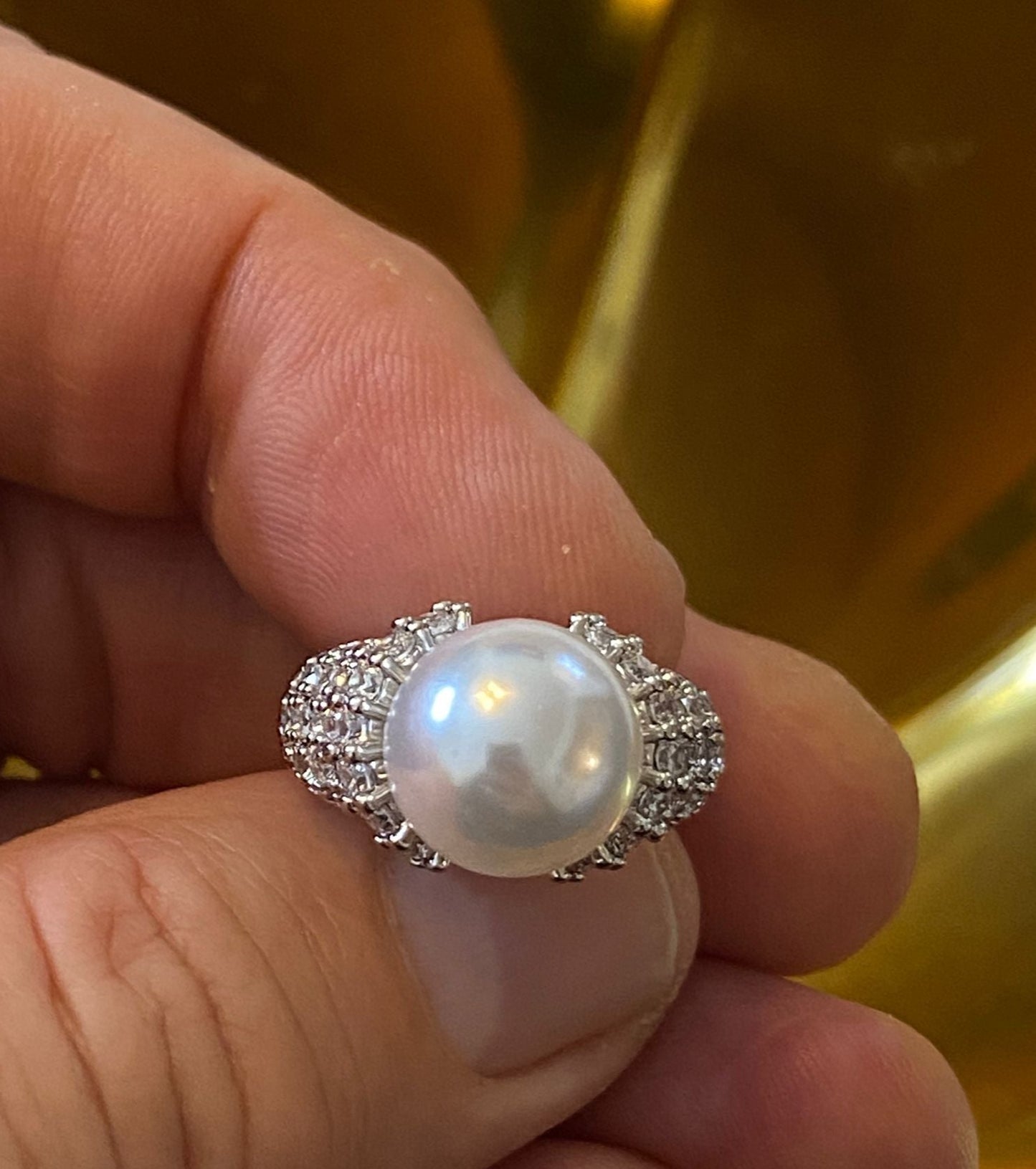 Pearl Sea Flower Ring