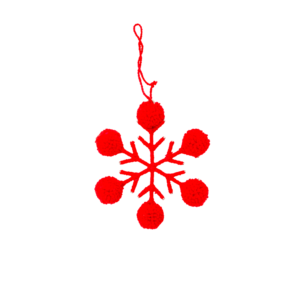 Rice Dk Christmas Snowflake Decorations