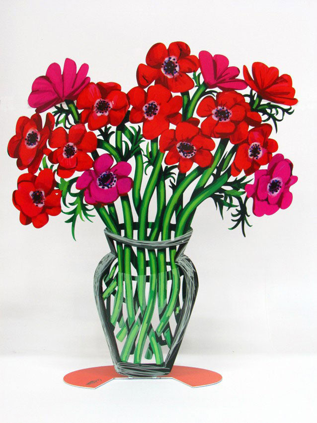 David Gerstein | Poppies Vase - Large